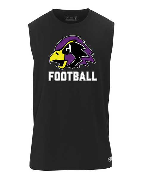 Chaska Hawks Football Dri-Power Sleeveless Tee