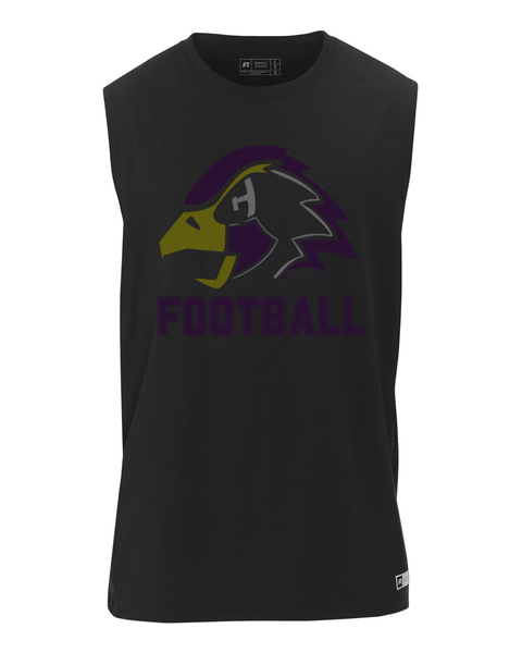 Chaska Hawks Football Dri-Power Sleeveless Tee
