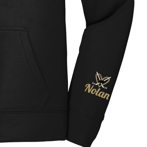 Hockey jersey sleeve customization add-on