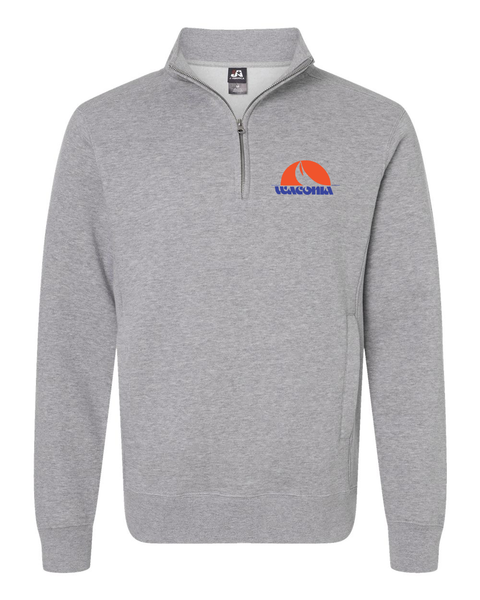 Waconia Unisex Quarter-Zip Pullover with City Logo