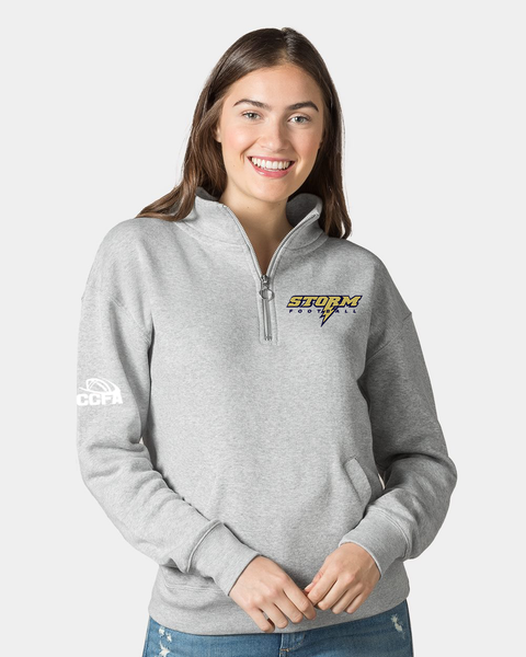 CCFA Storm Football Cloud Fleece Women's Quarter-Zip Pullover