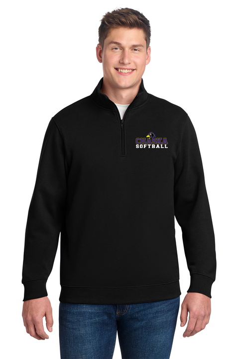 Tall Adult Unisex Quarter-Zip - Chaska Softball