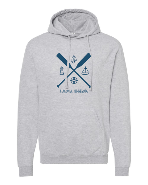 Waconia Nautical Hoodie - Toddler-Adult Sizing