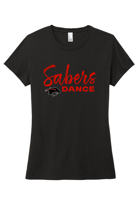Shakopee Sabers Dance Ultra-Soft Tee - Women's Cut