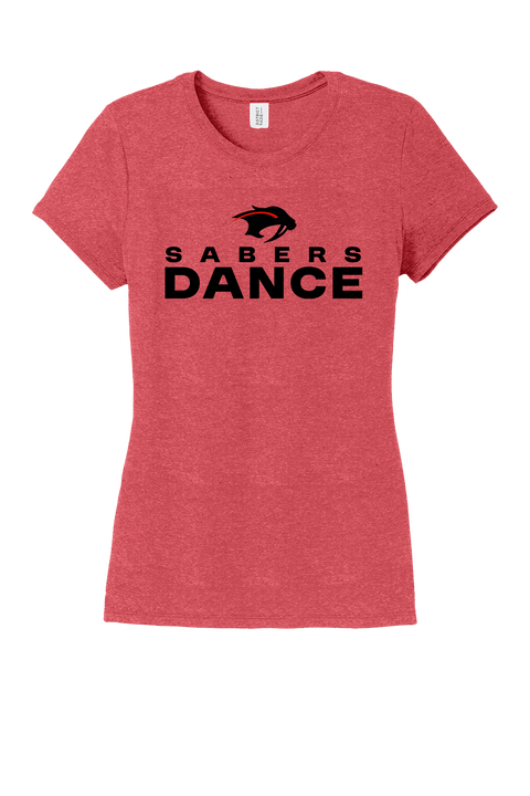 Shakopee Sabers Dance Ultra-Soft Tee - Women's Cut