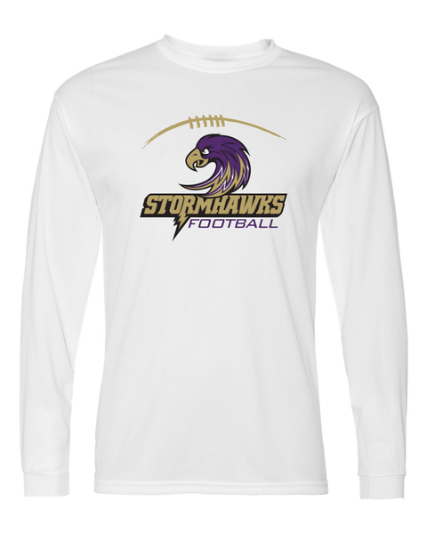 StormHawks Football Long-Sleeve Performance Tee - Adult & Youth