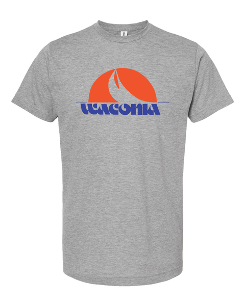 Waconia Ultra-Soft Grey Tee - City Logo in Youth & Adult Sizes