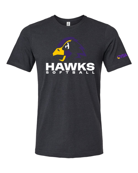 Chaska Hawks Softball Ultra-Soft Tee - Adult & Youth