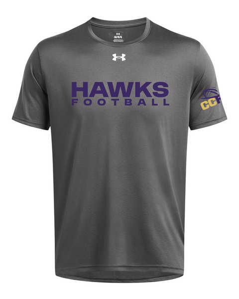 CCFA Hawks Logo Football Under Armour UA Tech™ Unisex Adult Tee