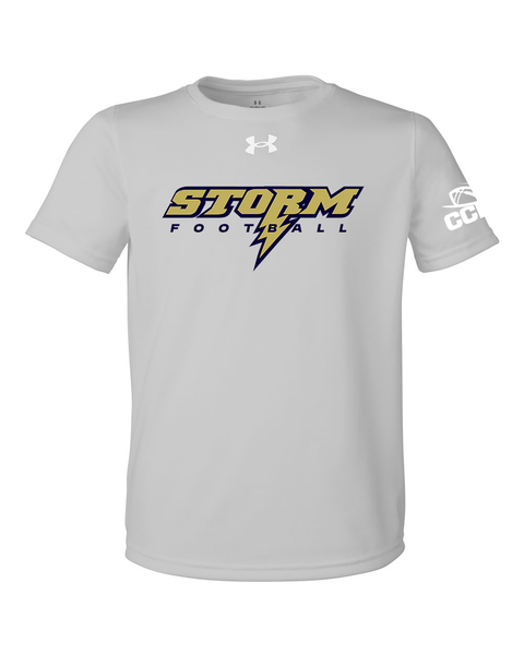 CCFA Storm Logo Football Under Armour UA Tech™ Youth Tee
