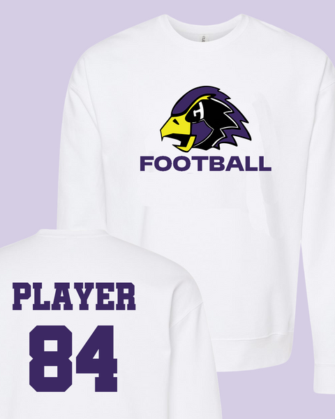 Hawks Football Parent "Senior Night" Shirts - Customized Name/Number