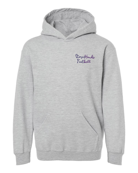 StormHawks Doodles Football Youth Hoodie
