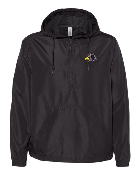 Hawks Embroidered Windbreaker Unisex Adult  - Water Resistant Jacket