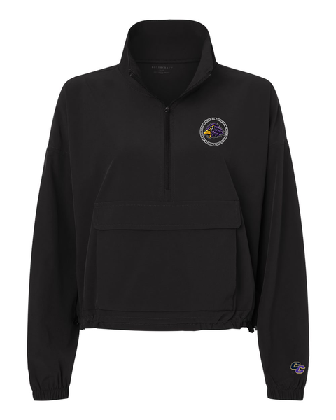 Women's Stretch Woven Quarter-Zip Pullover - CCFA Hawks