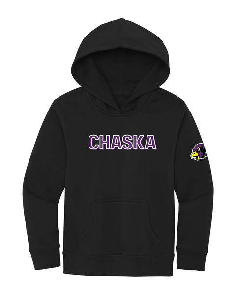 Chaska Hawks Youth Hoodie - Logo Sleeve