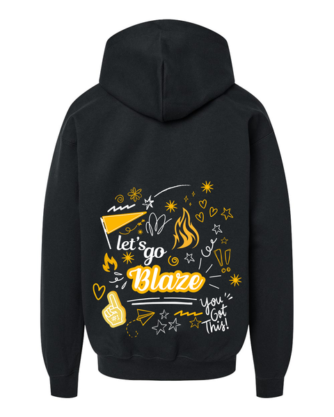 Blaze Doodles Youth Lightweight Hoodie