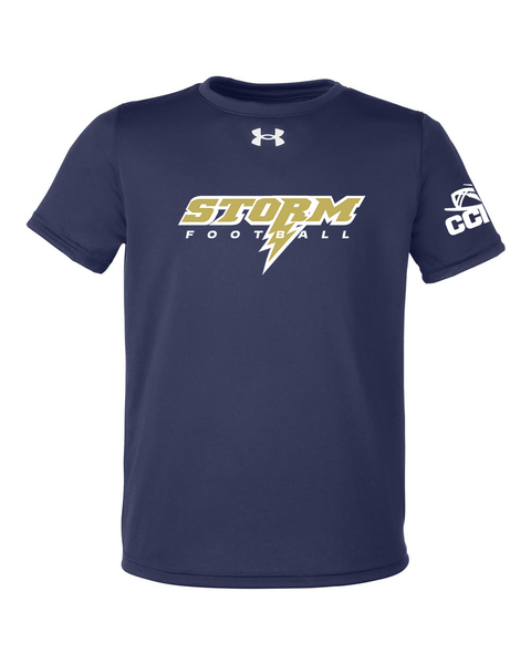 CCFA Storm Logo Football Under Armour UA Tech™ Youth Tee