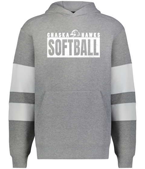 Chaska Hawks Color Block Youth - Heavyweight Premium Hoodie