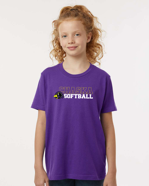 Hawks Softball Youth Ultra-Soft Tee