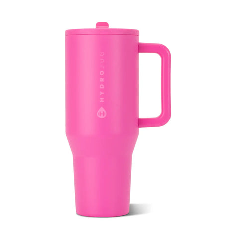 Hot Pink HydroJug 40 oz Traveler Tumbler - Legacy Gymnastics