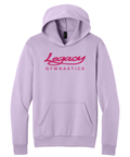 Adult Lightweight Unisex Hoodie - Legacy Gymnastics, PC68H Lavender