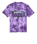 Youth Tie-Dye Tee - La Academia - Purple