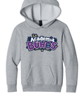 La Academia Youth Lightweight Hoodie - Athletic Heather Text Art