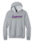 Adult Lightweight Unisex Hoodie - Legacy Gymnastics, PC68H Athletic Heather