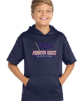 Pioneer Ridge Youth Short-Sleeve Performance Hoodie - Navy