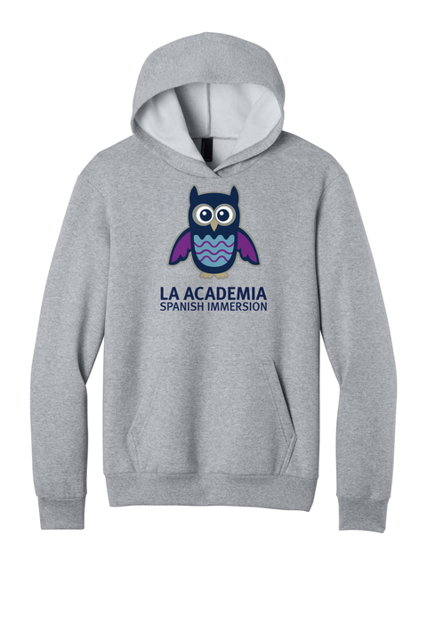Adult Lightweight Unisex Hoodie - La Academia - Athletic Heather