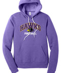 Chaska Hawks Football Bella & Canvas Unisex Adult Hoodie
