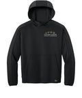 ECCS Staff - New Era Double Back Pullover Hoodie - Black - Main Logo