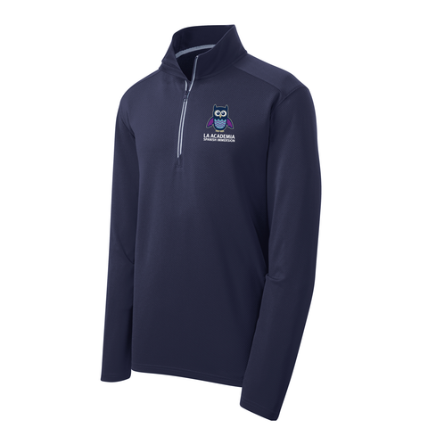 Adult Unisex Sport-Wick 1/4-Zip Pullover - La Academia (True Navy)