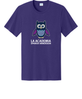 Unisex Cotton Tee - La Academia - Team Purple