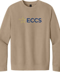 ECCS Staff Crewneck Sweatshirt - Desert Tan - Abbreviated Logo