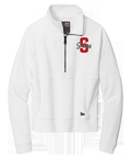 Shakopee Dance New Era Women's Half Zip Pullover - White