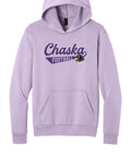 Adult Lightweight Unisex Hoodie - Chaska Hawks Football (Football Swash Distressed, Lavender)