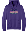 Adult Lightweight Unisex Hoodie - Pioneer Ridge - Team Purple