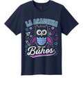 Youth Cotton Tee - La Academia - True Navy Doodles