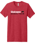 Shakopee Dance Bella & Canvas Super Soft CVC Tee - Red