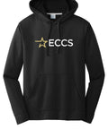 FAV: Adult Performance Hoodie - ECCS Staff - Jet Black - Abbreviated Logo