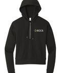 ECCS Staff Women's District Perfect Tri Fleece Half-Zip Hoodie - Black - Abbreviated Logo