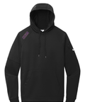 Nike Therma-FIT Pocket Pullover Fleece Hoodie - CCHA Hockey Shoulder Logo - Black