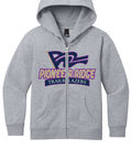 Pioneer Ridge Youth Full-Zip Hoodie - Light Heather Grey