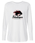 Shakopee Dance Women's Long-Sleeve Relaxed Fit Tee - White