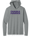 Adult Unisex Long Sleeve Tee - Hooded - Chaska Hawks Football