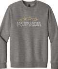 ECCS Staff Crewneck Sweatshirt - Grey Frost - Main Logo