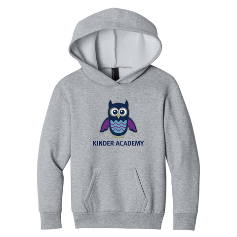 Kinder Academy Youth Lightweight Hoodie (Athletic Heather)