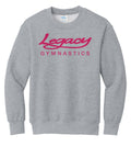 Youth Port & Co Fleece Crewneck Sweatshirt - Legacy Gymnastics