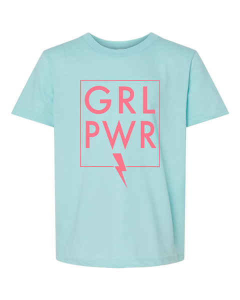 Girl Power Youth T-Shirt, Various Colors
